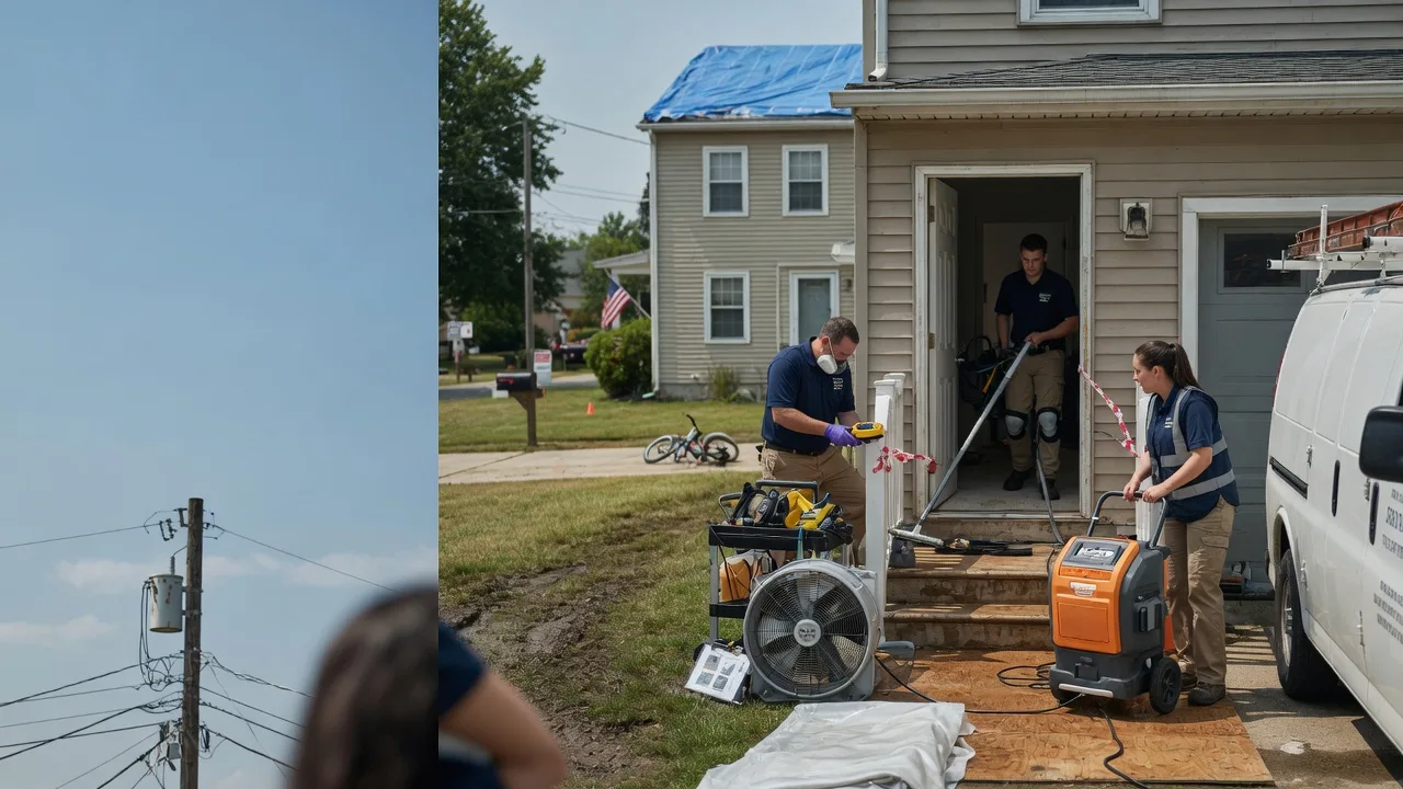 Water Damage Repair in Colfax, ND near me